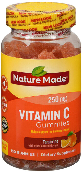 VITAMIN  C ADULT GUMMY 250MG  150CT NATURE MADE