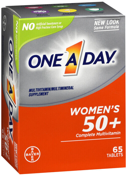 ONE-A-DAY ADVANTAG WOMEN 50+ TABLET 65CT