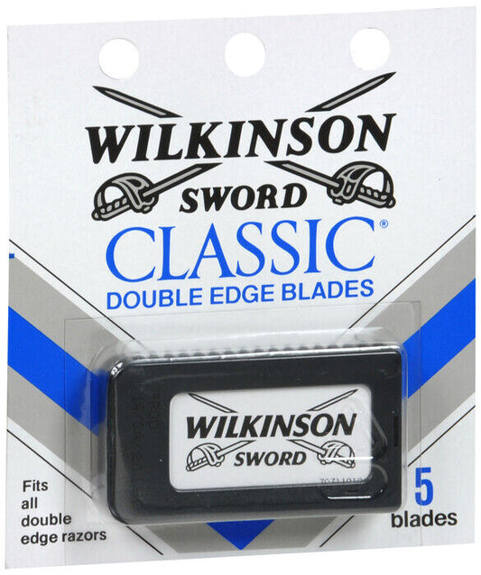 WILKINSON BLADE DOUBLE EDGE 5CT   X 3  PACKS