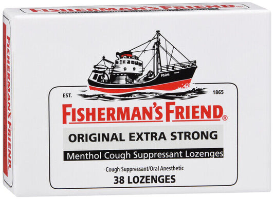 FISHERMAN'S FRIEND BOX ORIGINAL XSTRONG 38CT  X  3