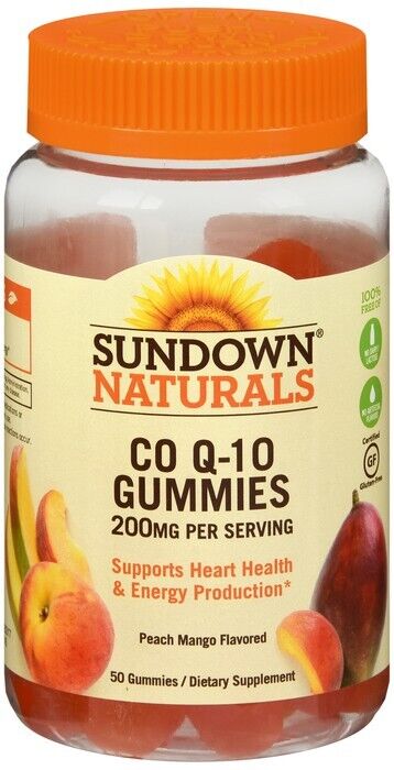 Sundown CoQ10 200 mg 50 Gummies