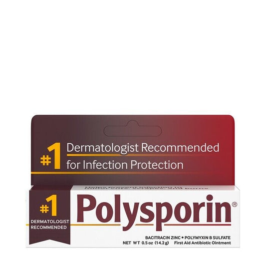 POLYSPORIN OINTMENT 14.2 GM   bacitracin zinc/polymyxin B TOPICAL OINT. (G) 500-