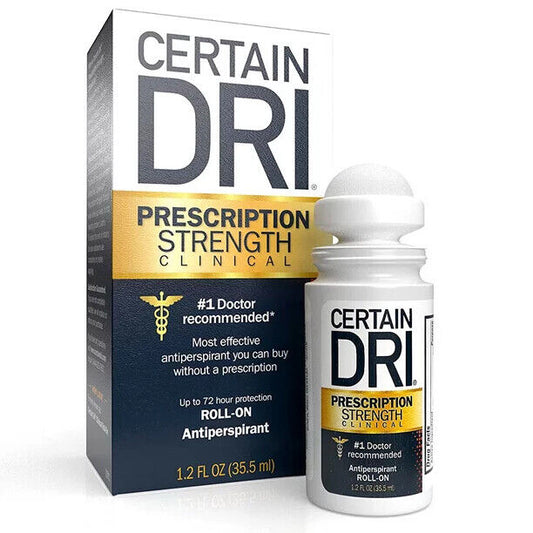 CERTAIN DRI EXCESSIVE PERSPIRATION ANTIPERSPIRANT ROLL-ON - 1.2 OZ x 3