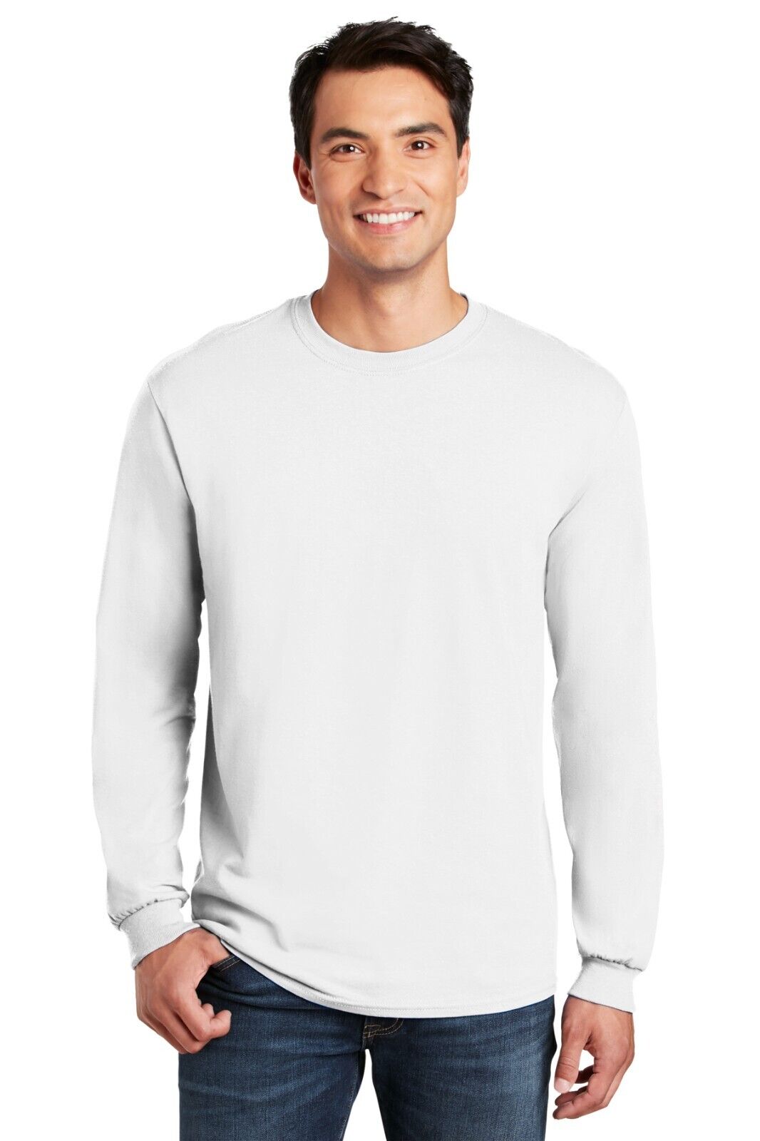 5400 Gildan - Heavy Cotton 100% Cotton Long Sleeve T-Shirt