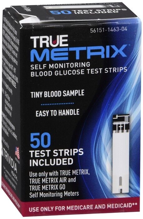 TRUE METRIX TEST STRIP 50CT