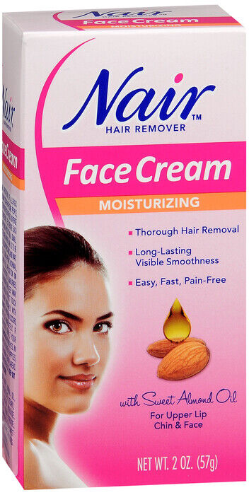 NAIR FACE CREAM TUBE 2OZ