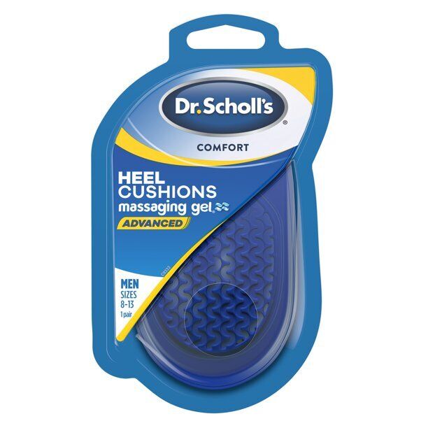 DR SCHOLL COMFORT HEEL CUSHIONS MEN 1PR