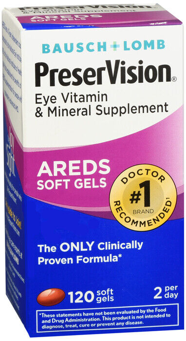 PRESERVISION MULTIVIT SOFTGEL 120CT