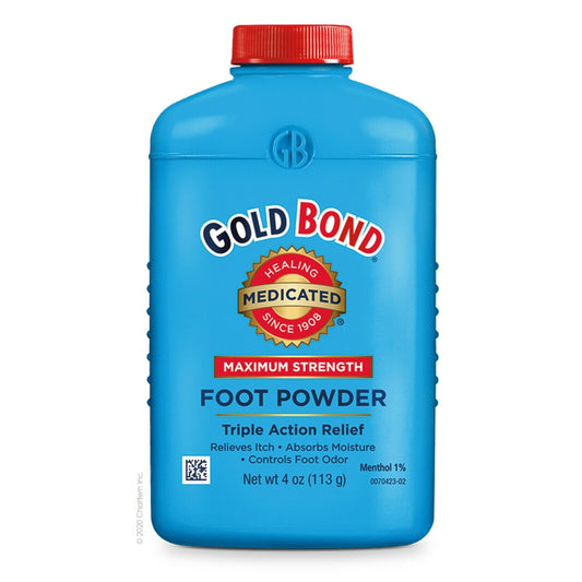 GOLD BOND MEDICATED FOOT POWDER 4OZ