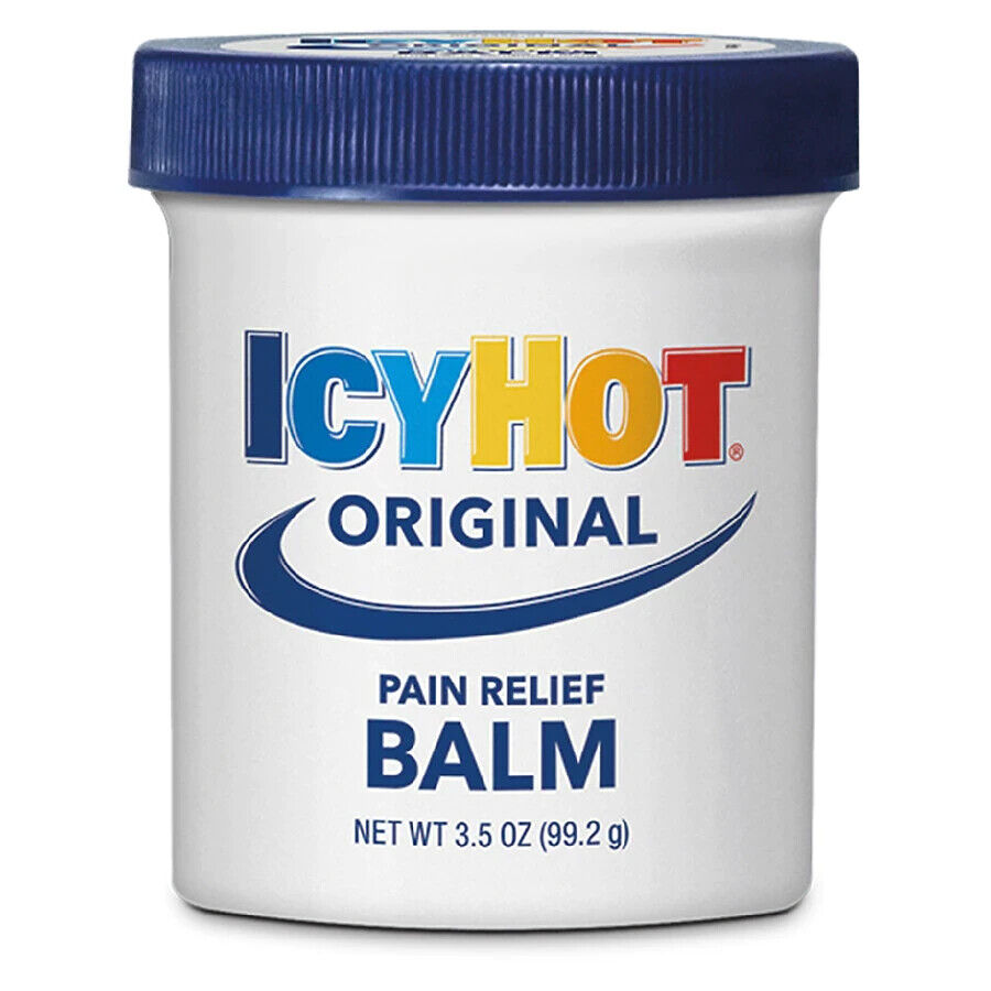 Icy Hot BALM Pain Relief  3.5 oz (2 pack) original SAME FORMULA AS OLD EXTRA STR