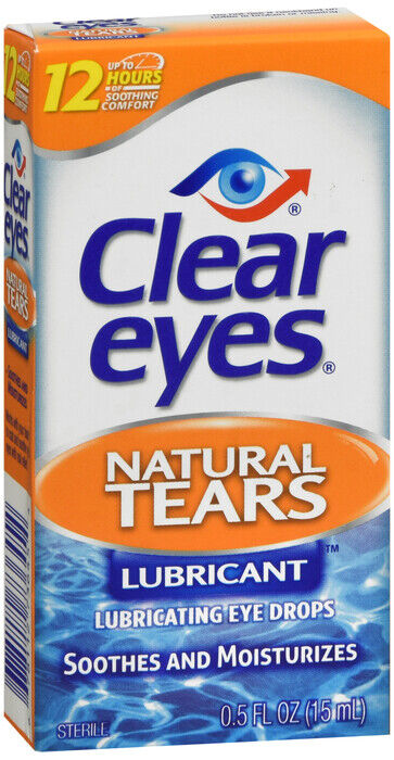 CLEAR EYES TEARS NATURAL MILD 0.5OZ   polyvinyl alcohol/povidone OPHTHALMIC DROP