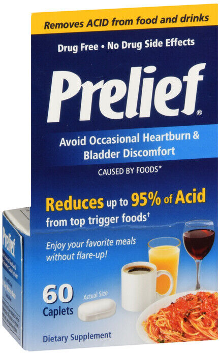 PRELIEF DIETARY SUPPLEMENT TABLET 60CT