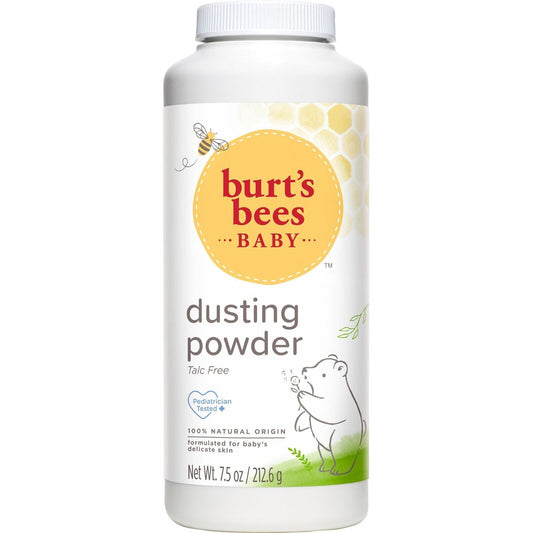 BURT'S BEES BABY DUSTING POWDER 7.5OZ  x 3 bottles