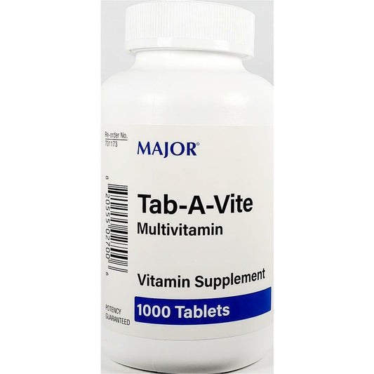 TAB-A-VITE 1000 TABLETS BY MAJOR