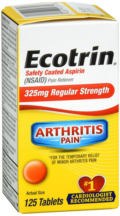 ECOTRIN 325MG TABLET 125CT