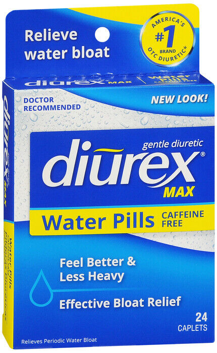 DIUREX MAX WATER CAPLETS 24CT