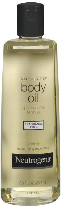 NEUTROGENA BODY OIL 8.5OZ  FRAGRANCE FREE