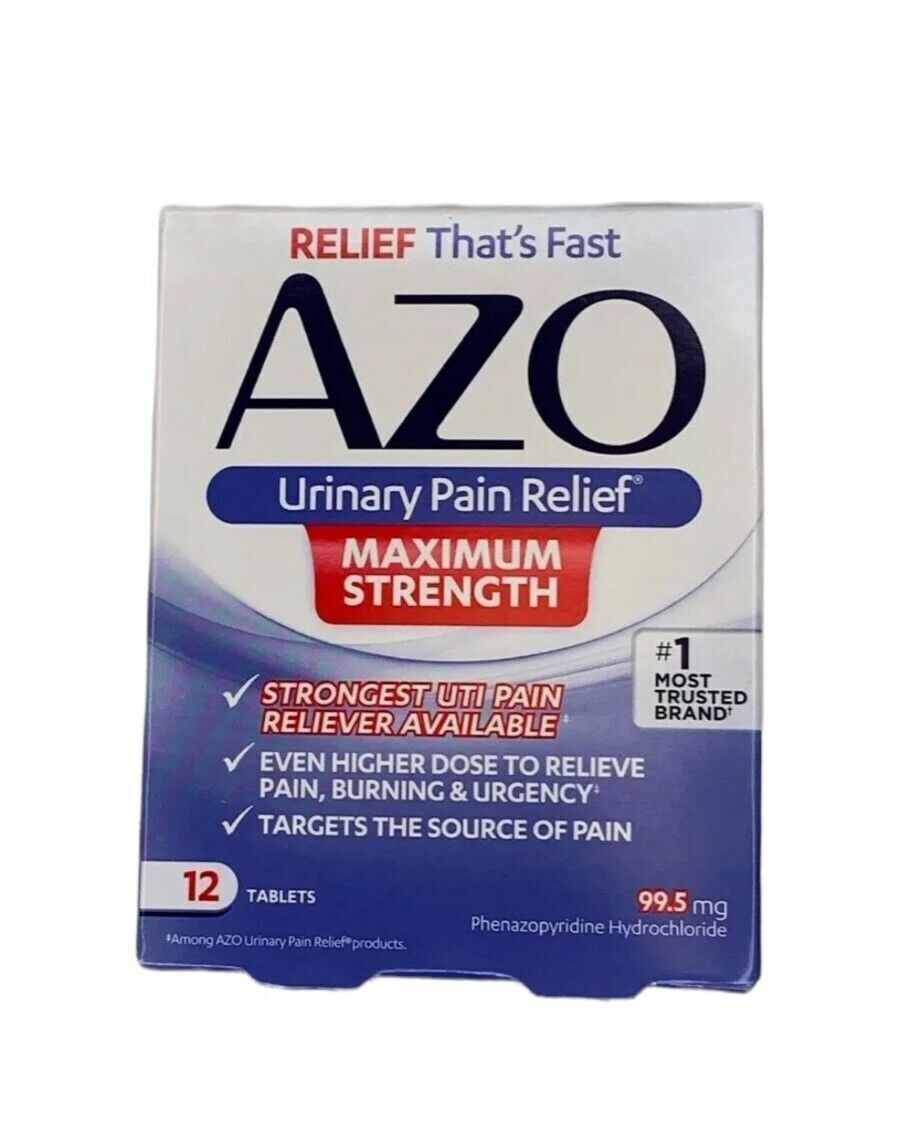 AZO Urinary Pain Relief Maximum Strength 12 CT