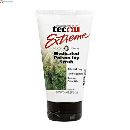 TECNU Extreme Medicated Poison Ivy Scrub 4 Oz