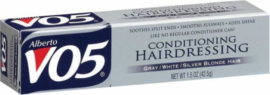 VO5 Conditioning Hairdressing Gray/White/Blonde Hair 1.5oz GREY (2 tubes)