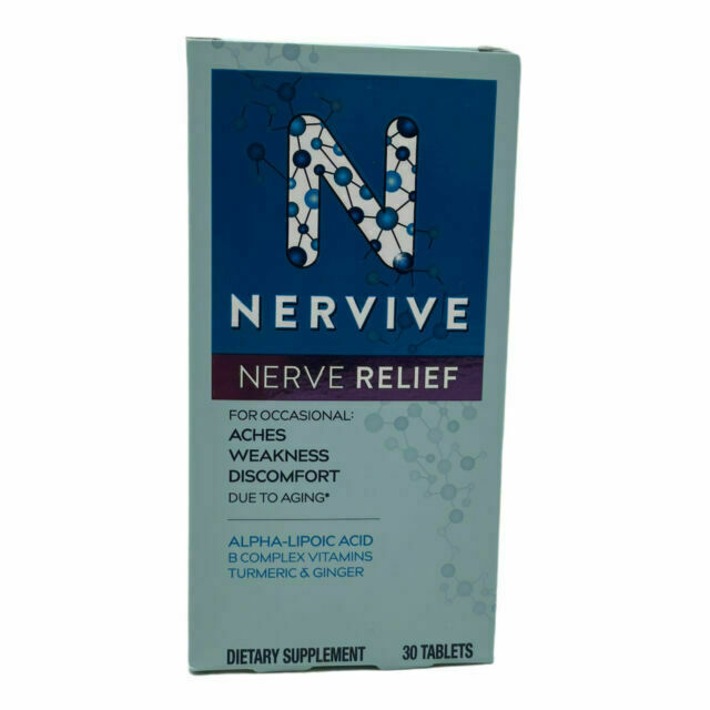 NERVIVE NERVE RELIEF DIETARY SUPPLEMENT TAB 30CT