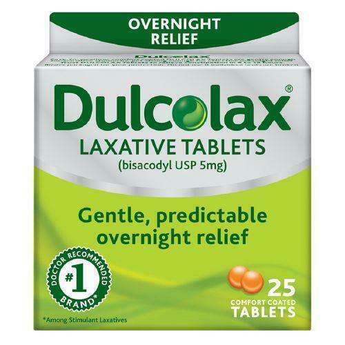 Dulcolax Laxative 5mg 25 Tablets