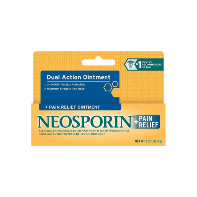 NEOSPORIN PLUS PAIN OINTMENT 1OZ   neomycn/bacitrc/polymyx/pramox TOPICAL OINT.