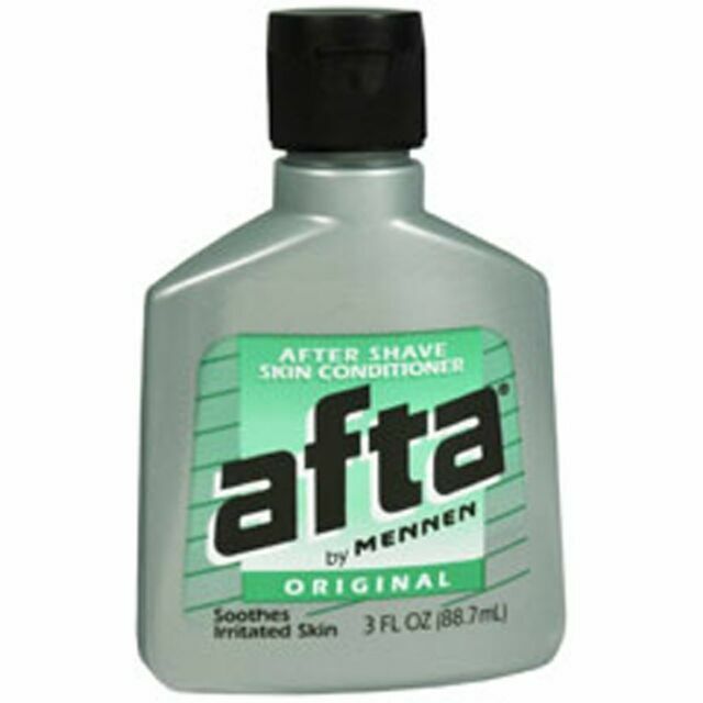 Afta Original After Shave Lotion with Skin Conditioner By Mennen 3 oz (3 Pack)