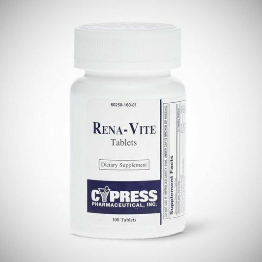 Rena-Vite Renal Dietary Supplement 100 Tablets  4 PACK