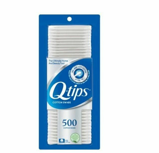 Q-tips Cotton Swabs 500 Count