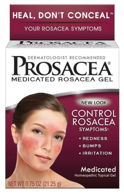 PROSACEA GEL Rosacea Treatment Homeopathic Gel Sulpur .75oz ( 2 pack )