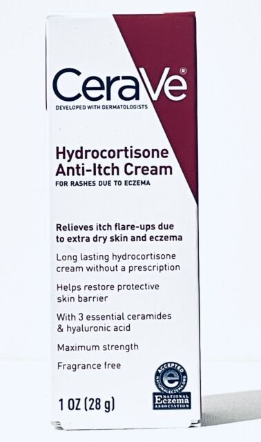 Cerave Hydrocortisone Itch Relief Cream - 1oz