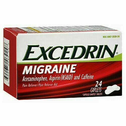 EXCEDRIN MIGRAINE CAPLET 24CT