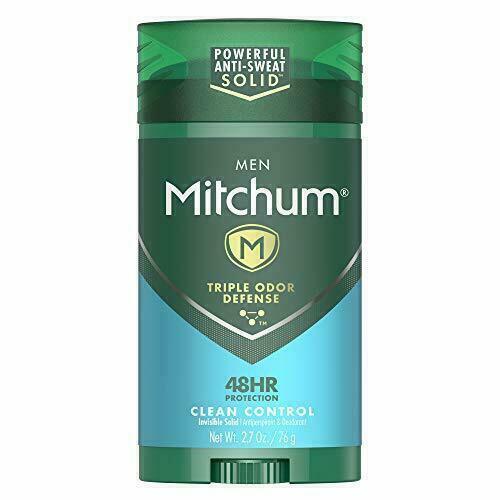 2 packs Mitchum Antiperspirant Deodorant Stick for Men, Clean Control 2.7OZ