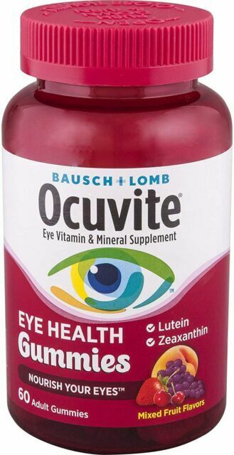 Bausch & Lomb Ocuvite Eye Health Gummies - 60 Count