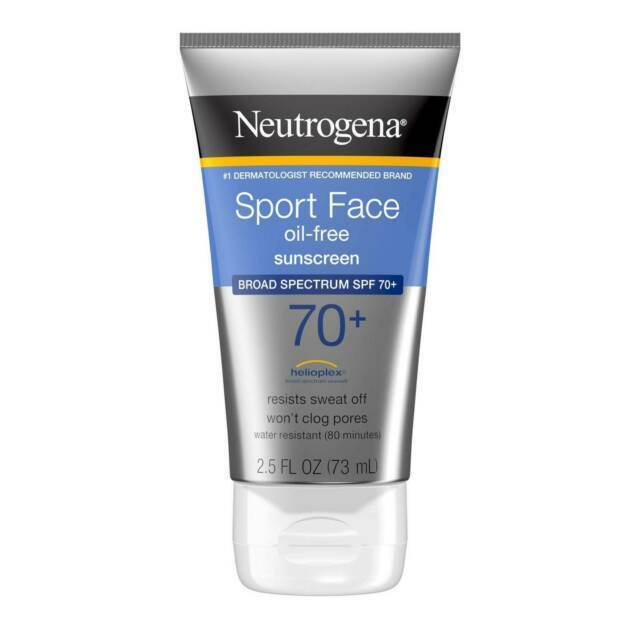 Neutrogena Sport Face Oil-free Lotion Sunscreen SPF 70+  2.5 oz