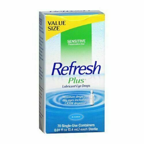 REFRESH PLUS VL 70 UD LUBRICANT EYEDROPS