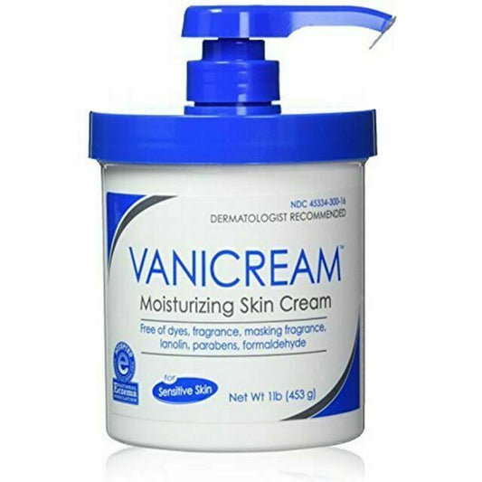 Vanicream Moisturizing Skin Cream with Pump Dispenser 1lb