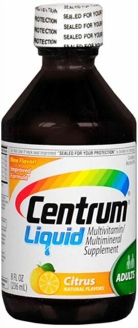 Centrum LIQUID Vitamin Citrus Flavor 8oz