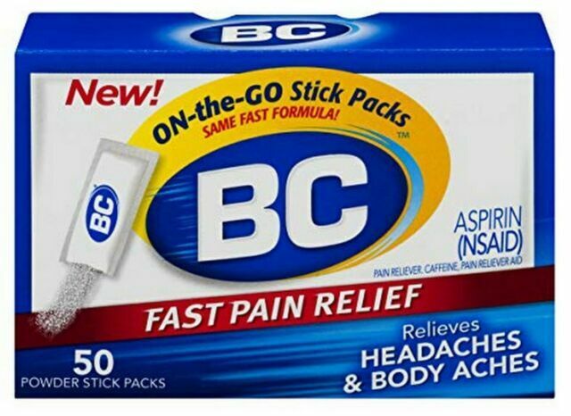 BC HEADACHE POWDER 50 Count Box ( 2 pack )