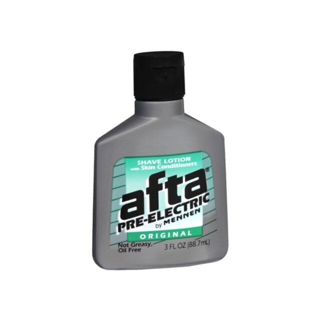 Afta Pre-Electric Shave Lotion With Skin Conditioners Oil Free - 3 oz - 3 PACK